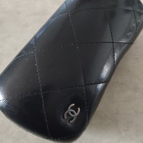 CHANEL SUNGLASSES CASE ONLY - Picture 1 of 4